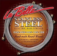 Photos - Strings La Bella Stainless Steel Electric Bass 5-String 45-128 