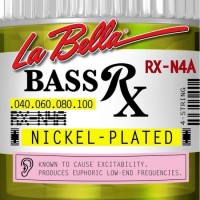 Photos - Strings La Bella RX Nickel Plated Bass 45-105 