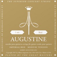 Photos - Strings Augustine Imperial/Red Classical Guitar Strings Medium Tension 