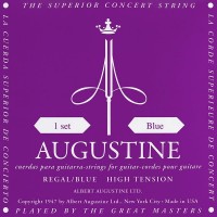Photos - Strings Augustine Regal/Blue Label Classical Guitar Strings High Tension 