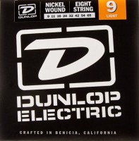 Photos - Strings Dunlop Nickel Wound 8-String Extra Light 9-65 