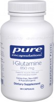 Photos - Amino Acid Pure Encapsulations L-Glutamine 850 mg 90 cap 