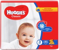 Photos - Nappies Huggies Classic 3 / 96 pcs 