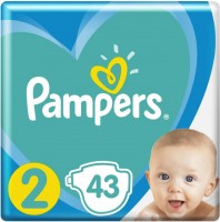 Photos - Nappies Pampers New Baby 2 / 43 pcs 