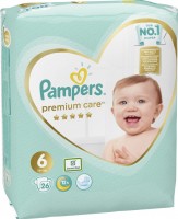 Photos - Nappies Pampers Premium Care 6 / 26 pcs 