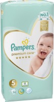 Photos - Nappies Pampers Premium Care 5 / 58 pcs 