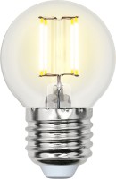 Photos - Light Bulb Uniel LED-G45-6W/WW/E27/CL GLA01TR 