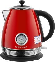 Photos - Electric Kettle Brayer BR1007RD red