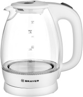 Photos - Electric Kettle Brayer BR1013 2200 W 1.8 L  white