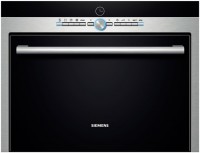 Photos - Built-In Steam Oven Siemens HB 36D575 stainless steel