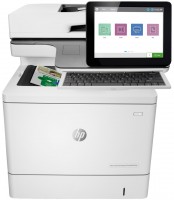 Photos - All-in-One Printer HP LaserJet Enterprise Flow M578C 