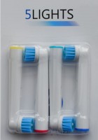 Photos - Toothbrush Head 5Lights For Oral-B EB-17A 4 pcs 