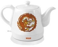 Photos - Electric Kettle Mystery MEK-1624 1500 W 1.2 L  white