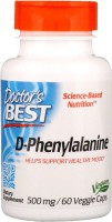 Photos - Amino Acid Doctors Best D-Phenylalanine 500 mg 60 cap 