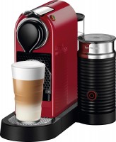 Photos - Coffee Maker Nespresso CitiZ & Milk C123 Cherry Red red