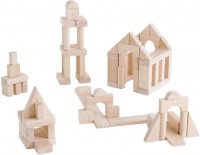Photos - Construction Toy Guidecraft Unit Blocks 84 Piece Set G2121B