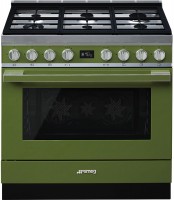 Photos - Cooker Smeg CPF9GPOG green