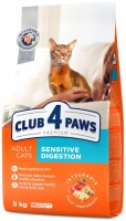 Photos - Cat Food Club 4 Paws Adult Sensetive Digestion  5 kg