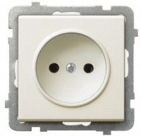 Photos - Socket Ospel GP-1R/m/27 beige