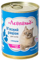 Photos - Cat Food Leopold Poultry Meat Diet 0.36 kg 