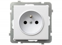 Photos - Socket Ospel GP-1RZ/m/00 white