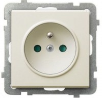 Photos - Socket Ospel GP-1RZP/m/27 beige