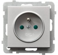 Photos - Socket Ospel GP-1RZP/m/38 silver