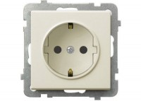 Photos - Socket Ospel GP-1RS/m/27 beige