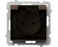 Photos - Socket Ospel GPH-1RS/m/40/d brown