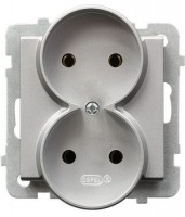 Photos - Socket Ospel GP-2RR/m/38 silver