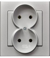 Photos - Socket Ospel GP-2R/38 silver