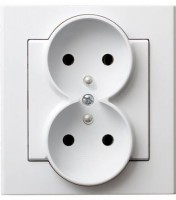 Photos - Socket Ospel GP-2RZ/00 white