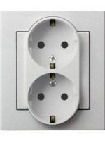 Photos - Socket Ospel GP-2RSP/38 silver