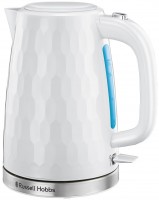 Photos - Electric Kettle Russell Hobbs Honeycomb 26050-70 white