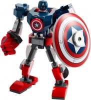Photos - Construction Toy Lego Captain America Mech Armor 76168 