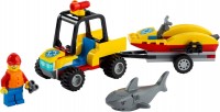 Photos - Construction Toy Lego Beach Rescue ATV 60286 