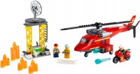 Photos - Construction Toy Lego Fire Rescue Helicopter 60281 