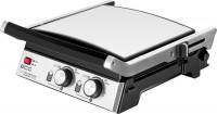 Photos - Electric Grill ECG KG 2033 Duo Grill & Waffle stainless steel
