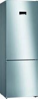 Photos - Fridge Bosch KGN49XIEA stainless steel