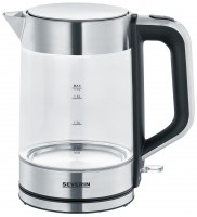 Photos - Electric Kettle Severin WK 3420 2200 W 1.7 L  stainless steel