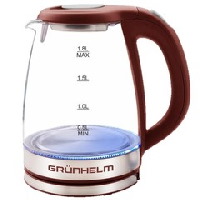 Photos - Electric Kettle Grunhelm EKP-2316GS 1800 W 1.8 L  red
