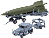 Photos - Model Building Kit Revell SS-100 Gigant with Transporter and V2 (1:72) 