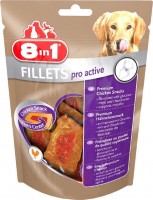 Photos - Dog Food 8in1 Fillets Pro Active Chicken Snack 80 g 