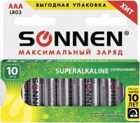 Photos - Battery SONNEN Super Alkaline  10xAAA