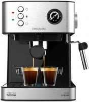 Photos - Coffee Maker Cecotec Power Espresso 20 Professionale stainless steel