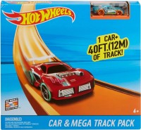 Photos - Car Track / Train Track Hot Wheels Track Builder Car and Mega Track Pack 