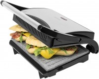 Photos - Electric Grill Cecotec Rock`nGrill 700 stainless steel