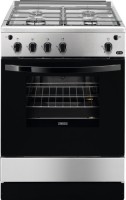 Photos - Cooker Zanussi ZCG9610J1X stainless steel