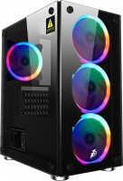 Photos - Computer Case 1stPlayer X2-4R1 Color LED black