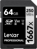 Photos - Memory Card Lexar Professional 1667x SDXC 64 GB